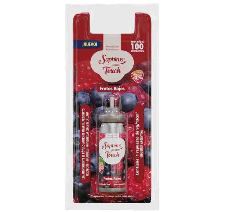 SAPHIRUS REPUESTO TOUCH FRUTOS ROJOS 9G